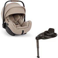 Nuna ARRA Flex Infant Car Seat- Cosmopolitan - With Base Curv ISOFIX Base