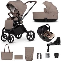 Bundle Baby Enjoy 25% Discount on Venicci Claro 2 Travel System Almond with ISOFIX Base