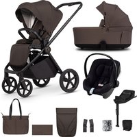 Venicci Claro 2 + Cybex Aton B2 Travel System - Chocolate