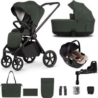 Venicci Claro 2 Travel System with Tiago Car Seat and ISOFIX Base - Forest