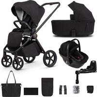 Bundle Baby Enjoy 25% Discount Venicci Claro 2 Travel System in Black with ISOFIX Base