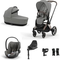 Bundle Baby Get 26% Off Cybex PriamePriam Cloud T Travel System Mirage Grey