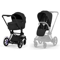 Cybex Platinum e-PRIAM Comfort Set- Sepia Black + Matt Black