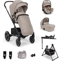 Nuna MIXX NEXT with ARRA FLEX & BASE CURV Travel System- Chateau