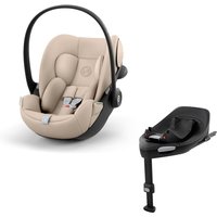 Cybex Cloud G3 i-Size Car Seat- Almond Beige - With Base G3