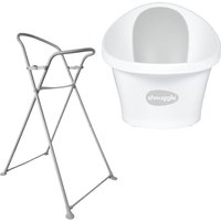 Bundle Baby Deal Enjoy 23% Off Shnuggle Baby Bath and Stand Set Grey White