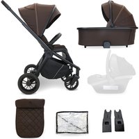 My Babiie MB450 2-in-1 Pushchair & Carrycot- Chocolate