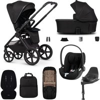 Venicci Upline 3 4-in-1 Cybex Cloud T + Base T Travel System- Onyx