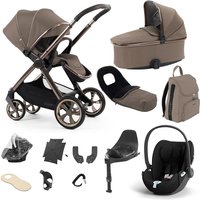 Oyster Oyster 4 + Cybex Cloud T Travel System- Mink - Ultimate Bundle