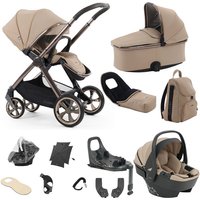Oyster Oyster 4 360 Travel System- Fawn - Ultimate Bundle