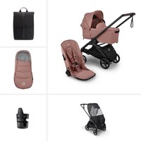 Bugaboo Dragonfly Plus Essential Bundle- Dusty Pink