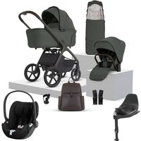 Silver Cross Cove 2 + Cybex Cloud T Travel System- Pewter - Sepia Black