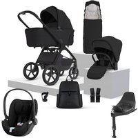 Silver Cross Cove 2 + Cybex Cloud T Travel System- Onyx - Sepia Black