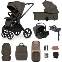 Venicci Upline 3 4-in-1 + Joie i-Snug 2 Travel System- Truffle