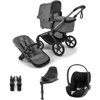 Bugaboo Fox 5 Renew + Cybex Cloud T Travel System- Moon Grey