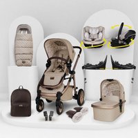 Cosatto Wow 3 All Stage Family Rotate & Recline 2 Base Travel System- Whisper