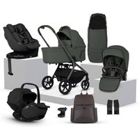 Silver Cross Breez Ultimate 360 Family Car Seat Travel System- Pewter