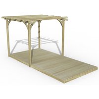 Buy Fencing Direct Save 14% on 8 x 16 Forest Pergola Deck Kit No 1 from Fencing Direct