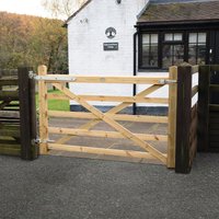 Save 12% on Forest 6 x 4 Croft Prestige Gate at Buy Fencing Direct