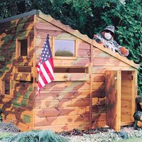 6 x 4 Shire Command Post Childrens/ kids Wooden Garden Playhouse