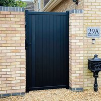 Save 25% on Devon Premium Black Metal Side Gate at Buy Fencing Direct