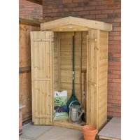 Buy Fencing Direct 37 x 18 Forest Shiplap Tall Apex Wooden Garden Storage Tool Store Outdoor Patio Storage 12m x 051m