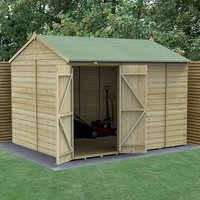 Buy Fencing Direct Enjoy 11% Off 10 x 8 Forest Beckwood Pressure Treated Wooden Shed