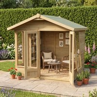 Buy Fencing Direct Save 12% on 7 x 5 Forest Timberdale Double Door Apex Summer House