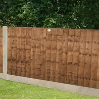 Buy Fencing Direct Enjoy 42% Discount on Forest 6 x 3 Brown Pressure Treated Fence Panel