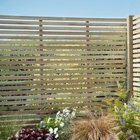 Buy Fencing Direct Enjoy 42% Discount on Forest 6 x 6 Pressure Treated Slatted Fence Panel