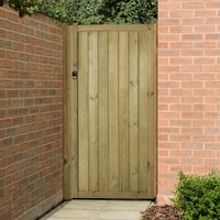 Buy Fencing Direct Enjoy 18% Discount on 3 x 6 Vertical Tongue and Groove Wooden Garden Gate