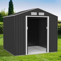 7′ x 6′ Lotus Hera Apex Metal Shed (2.01m x 1.81m) 7′ x 6′ Lotus Hera Apex Metal Shed (2.01m x 1.81m)