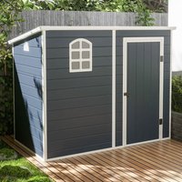 8′ x 5′ Jasmine Pent Plastic Shed (2.48m x 1.43m) 8′ x 5′ Jasmine Pent Plastic Shed (2.48m x 1.43m)