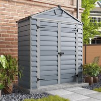 6′ x 3′ Palram Canopia Grey Skylight Plastic Shed (1.85m x 0.9m) 6′ x 3′ Palram Canopia Grey Skylight Plastic Shed (1.85m x 0.9m)