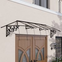 12â2 x 2â11 Palram Canopia Lily 3600 Black Clear Large Door Canopy (3.7m x 0.88m) 12â2 x 2â11 Palram Canopia Lily 3600 Black Clear Large Door Canopy (3.7m x 0.88m)