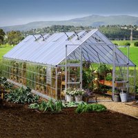 10′ x 32′ Palram Canopia Balance Silver Extra-Large Greenhouse (3.04m x 9.64m) 10′ x 32′ Palram Canopia Balance Silver Extra-Large Greenhouse (3.04m x 9.64m)