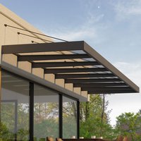 24â7 x 4â7 Palram Canopia Sophia XL 8000 Grey Clear Door Canopy (7.5m x 1.4m) 24â7 x 4â7 Palram Canopia Sophia XL 8000 Grey Clear Door Canopy (7.5m x 1.4m)