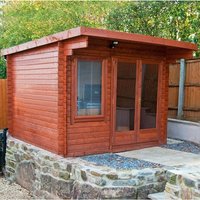 Shire Belgravia 3.6m x 3m Log Cabin (28mm) Shire Belgravia 3.6m x 3m Log Cabin (28mm)