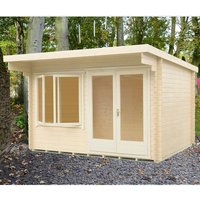 Shire Belgravia 3.6m x 2.4m Log Cabin (28mm) Shire Belgravia 3.6m x 2.4m Log Cabin (28mm)