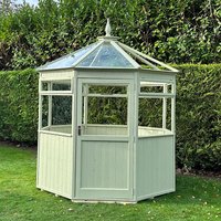 7’10 x 7’10 Coppice Thetford Octagonal Painted Wooden Greenhouse (2.39m x 2.39m) 7’10 x 7’10 Coppice Thetford Octagonal Painted Wooden Greenhouse (2.39m x 2.39m)