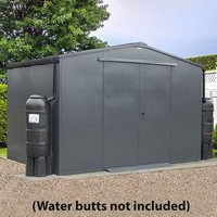 10′ x 7′ Asgard Garrison Police Preferred Metal Garden Workshop Shed – Installation Included (3.11m x 2.39m) 10′ x 7′ Asgard Garrison Police Preferred Metal Garden Workshop Shed – Installation Included (3.11m x 2.39m)