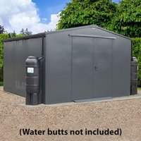 10′ x 11′ Asgard Garrison Plus Police Preferred Metal Garden Workshop Shed – Installation Included (3.11m x 3.48m) 10′ x 11′ Asgard Garrison Plus Police Preferred Metal Garden Workshop Shed – Installation Included (3.11m x 3.48m)