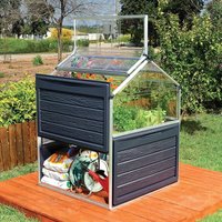 4′ x 4′ Palram Canopia Plant Inn Raised Bed Small Mini Greenhouse (1.18m x 1.18m) 4′ x 4′ Palram Canopia Plant Inn Raised Bed Small Mini Greenhouse (1.18m x 1.18m)