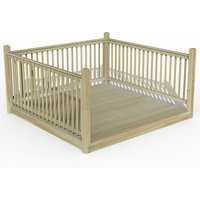 8′ x 8′ Forest Patio Deck Kit No. 4 (2.4m x 2.4m) 8′ x 8′ Forest Patio Deck Kit No. 4 (2.4m x 2.4m)