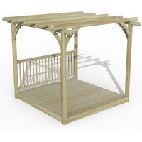 8′ x 8′ Forest Pergola Deck Kit No. 2 (2.4m x 2.4m) 8′ x 8′ Forest Pergola Deck Kit No. 2 (2.4m x 2.4m)