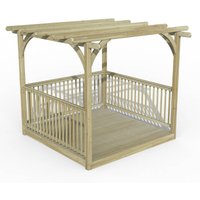 8′ x 8′ Forest Pergola Deck Kit No. 3 (2.4m x 2.4m) 8′ x 8′ Forest Pergola Deck Kit No. 3 (2.4m x 2.4m)
