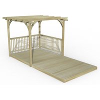 8′ x 16′ Forest Pergola Deck Kit No. 5 (2.4m x 4.8m) 8′ x 16′ Forest Pergola Deck Kit No. 5 (2.4m x 4.8m)