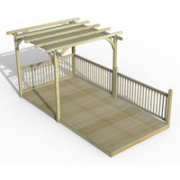 8′ x 16′ Forest Pergola Deck Kit with Retractable Canopy No. 6 (2.4m x 4.8m) 8′ x 16′ Forest Pergola Deck Kit with Retractable Canopy No. 6 (2.4m x 4.8m)
