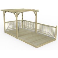8′ x 16′ Forest Pergola Deck Kit No. 6 (2.4m x 4.8m) 8′ x 16′ Forest Pergola Deck Kit No. 6 (2.4m x 4.8m)