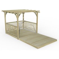 8′ x 16′ Forest Pergola Deck Kit No. 9 (2.4m x 4.8m) 8′ x 16′ Forest Pergola Deck Kit No. 9 (2.4m x 4.8m)